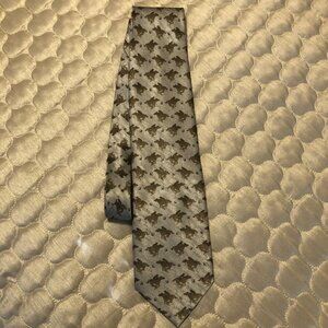 Vintage Circle S Neckwear by Sidran 100% Silk Tie